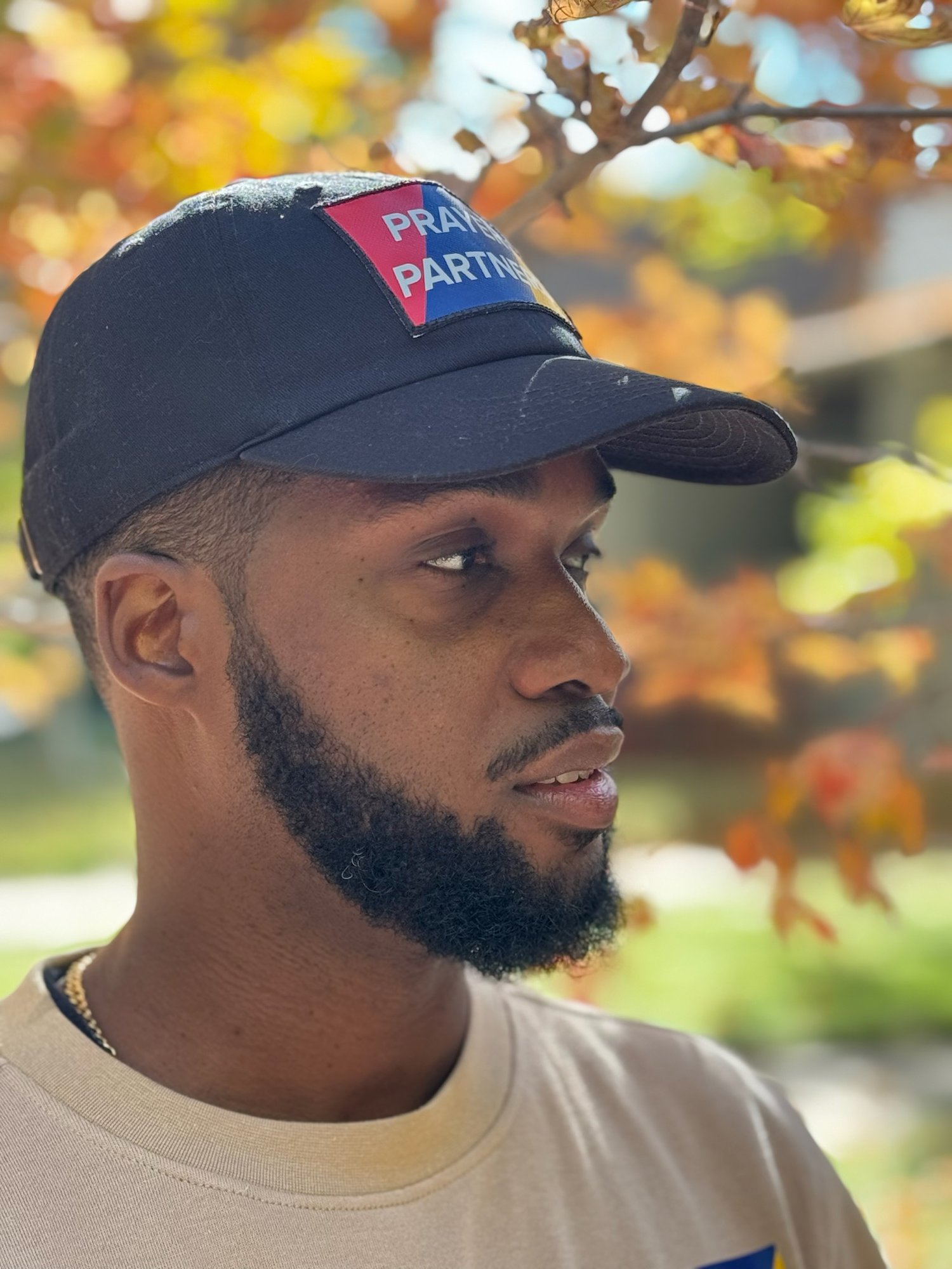 Image of Prayer Partners Dad Cap - Black