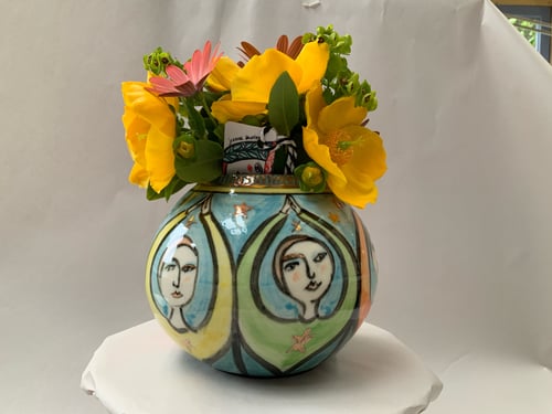 Image of Fairytales Vase , praying by starlight. 