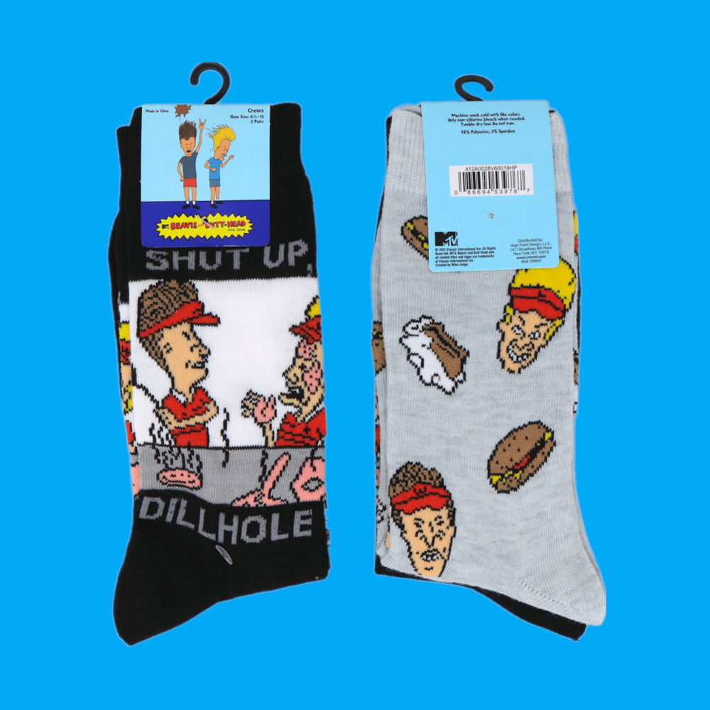 Beavis and Butt-Head Socks