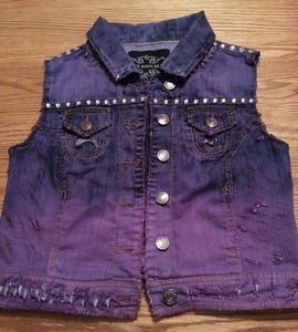 Image of Custom Denim Vest 