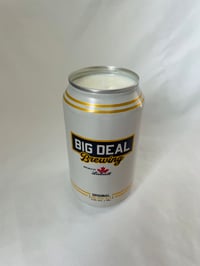 Lemon scented Big Deal candle 