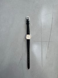 Image 1 of Vintage Seiko Credor Women's Watch with Black Leather Strap