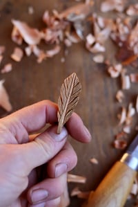 Image 2 of Feather~  Pendant Necklace 