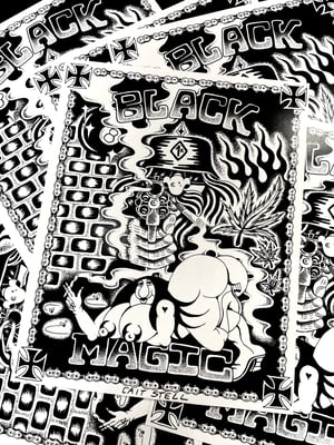 Image of “BLACK MAGIC” print