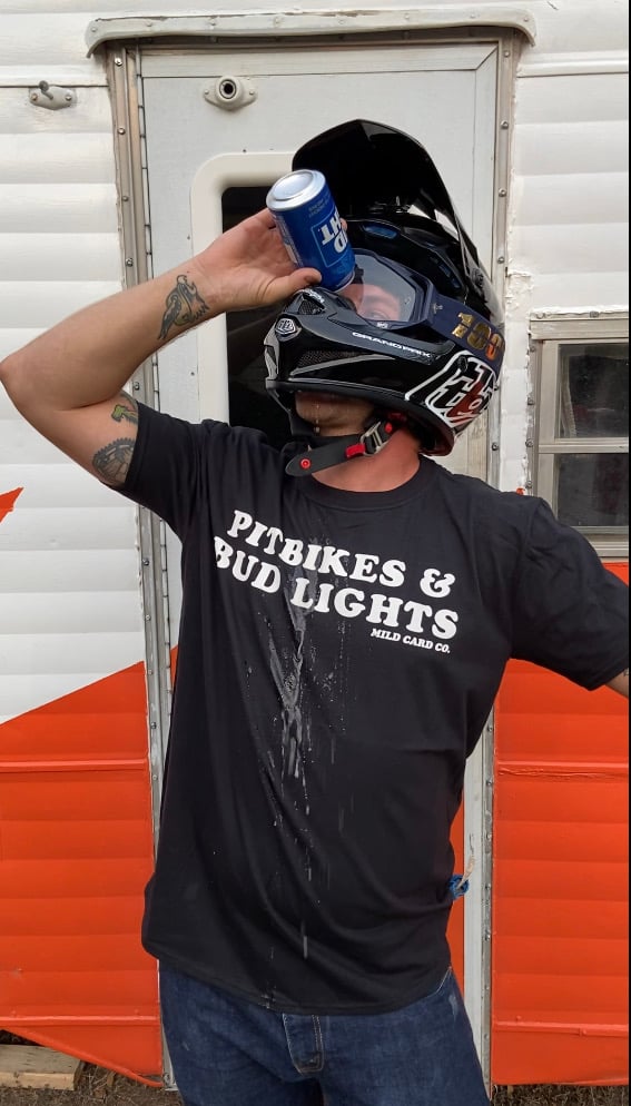 PITBIKES AND BUDLIGHTS TEE