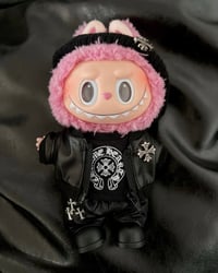 Chrome Hearts Designer Leather+Hoodie Set For LabubU
