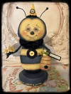Bee handmade Folk Art Doll Spring Summer 