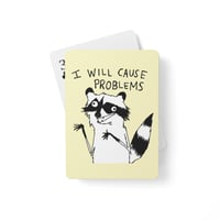 Poker playing cards CAUSE PROBLEMS 