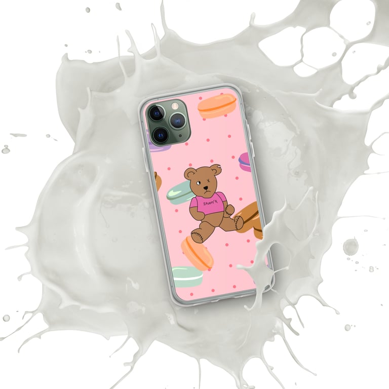 Benny In Pink iPhone Case Image 4