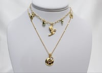 Image 3 of Rodeo Rush Charm Necklace (Green)  