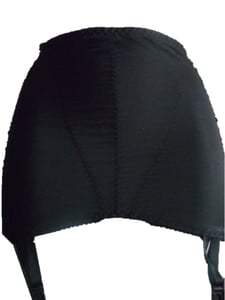Image of Black 'Bettie' girdle