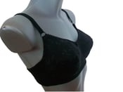 Image of Black 'Marilyn' bra