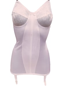Image of White 'Sophia' corselette girdle