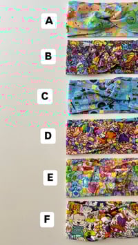 80s and 90s twist headbands