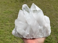 Image 2 of Clear Quartz Points Cluster Statement Piece #2188