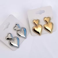 Image 1 of HEART STUDS