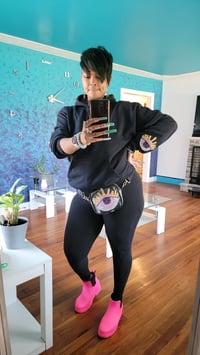 Image 1 of Evil eye hip bag