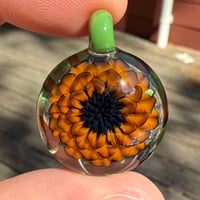 Image 1 of Golden Flower Pendant