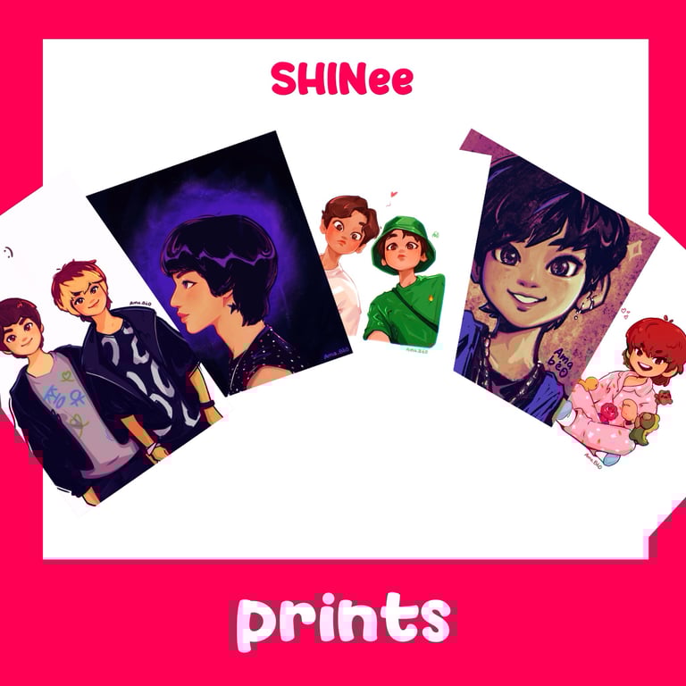 [PRINTS] Misc. Prints - SHINee
