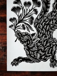 Image 3 of A2 Fox Print