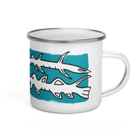 Image 3 of Dogfish Enamel Mug