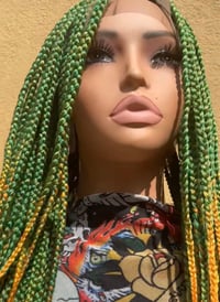 Rasta Braided Lace Wig
