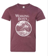 Image 4 of Working boats kids hoodie and t-shirt