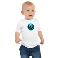 Image 1 of Baby Tee - Rebel Loon Blue