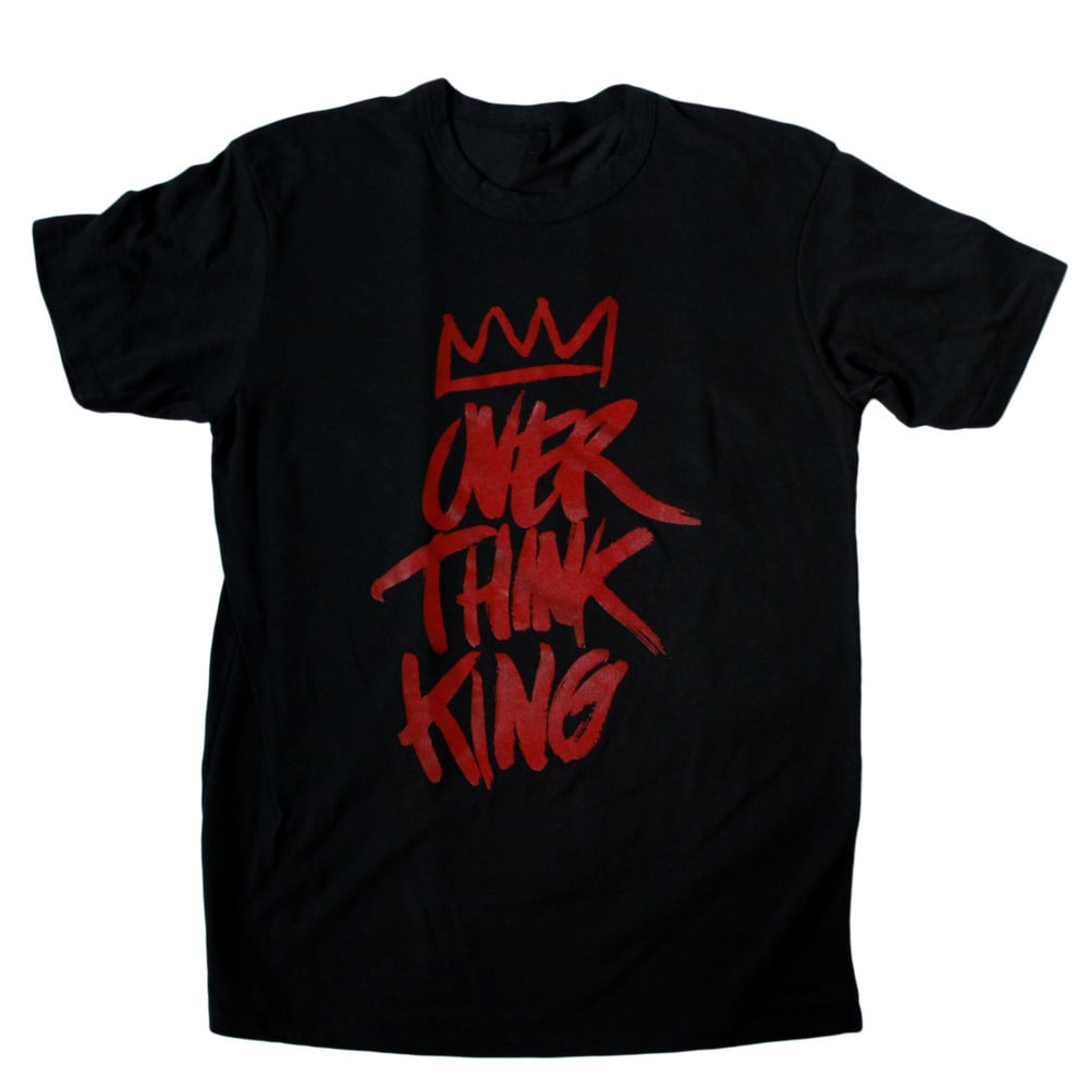 Image of OverThink King on Black