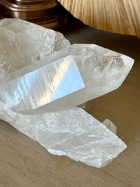 Image 6 of Large Clear Quartz Points Cluster Statement Piece #2068
