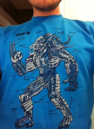 ANATOMY OF THE PREDATOR T-SHIRT