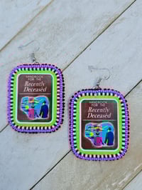Image 1 of Handbook for the Recently Deceased earrings