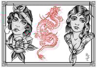 Image 2 of SET LÁMINAS X3