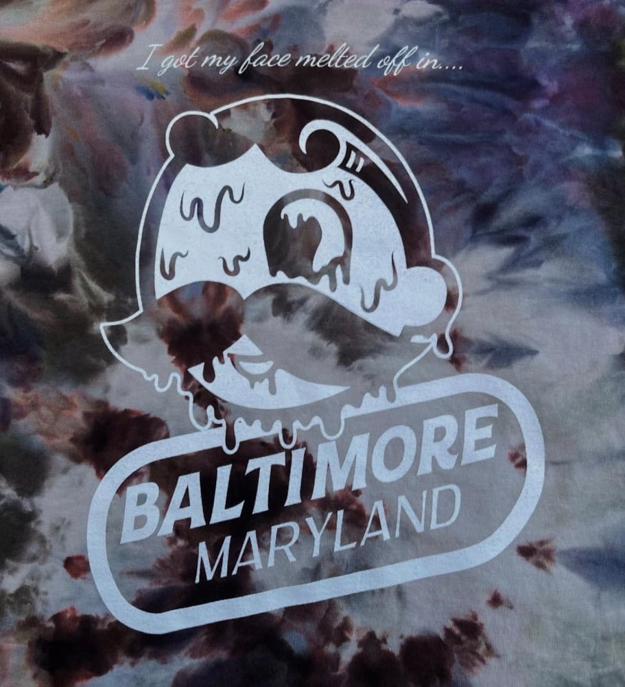Image of Melty Boh Ice Dye T-shirt 