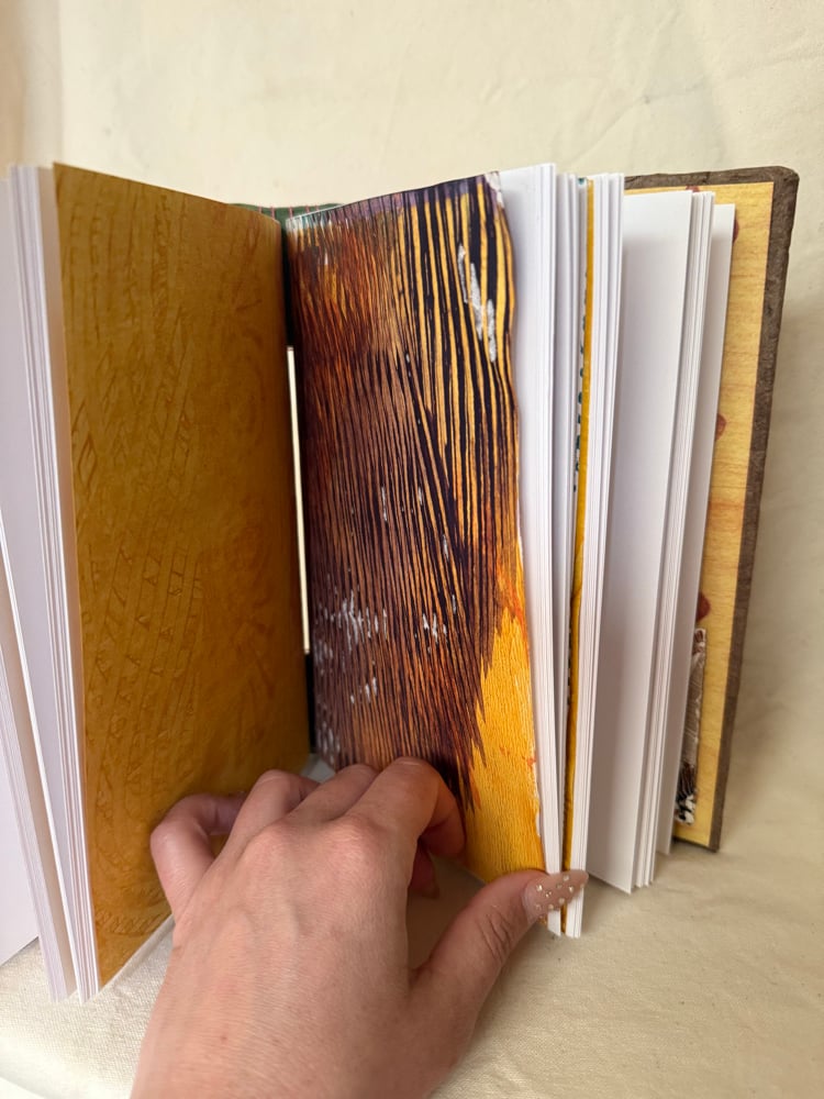 Image of Feathers: Handmade Blank Book