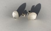 Image of Hammered Stud earrings (small)