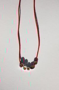 Image of Silver circle necklace