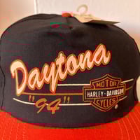 Image 2 of DEADSTOCK HARLEY DAVIDSON DAYTONA BIKE WEEK CAP