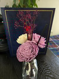 Image 5 of Roped Crown Jewel and Purple Flush Floral Reed Diffuser