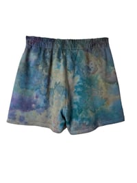 Image 14 of L 100% Cotton French Terry Sweatsuit Set in Earthy Spiral Ice Dye