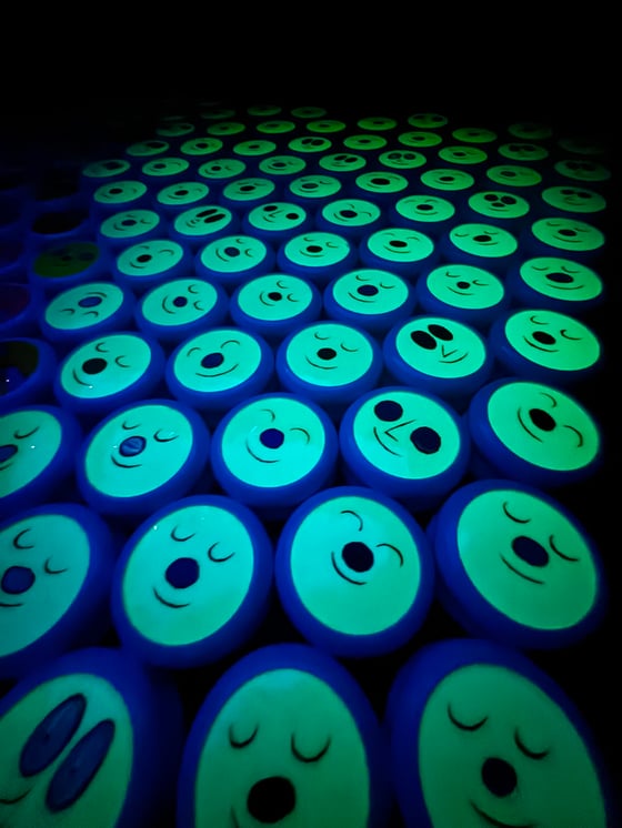Image of Duncan GLOW ProYo FACES Yo-Yos
