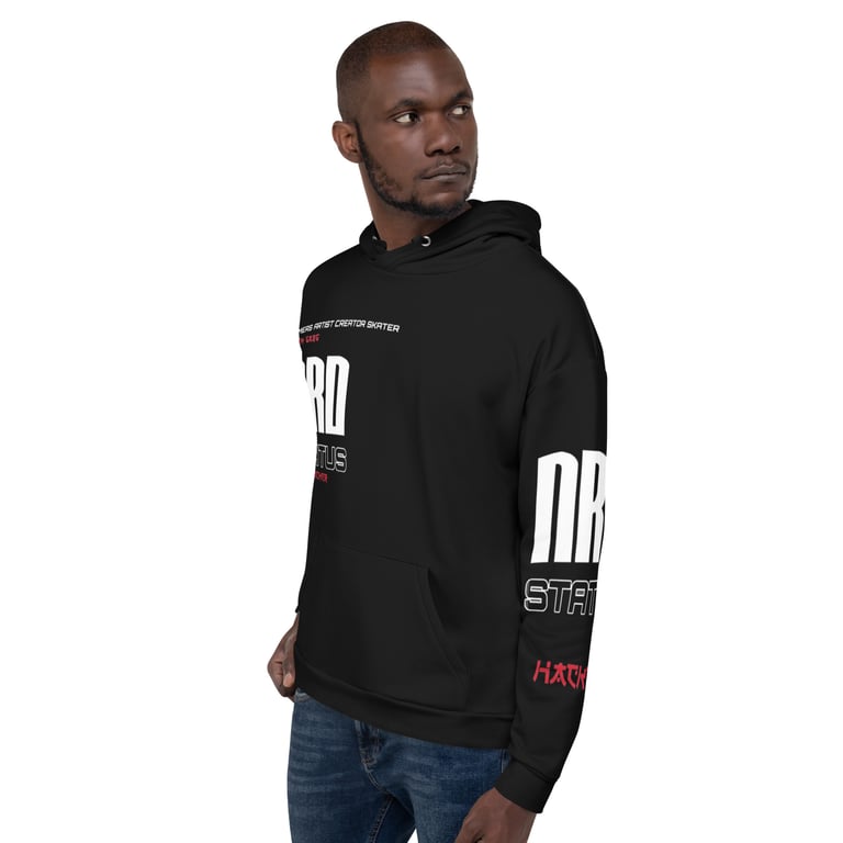 Nerd Status Hacker Hoodie (Black)