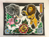 Image 2 of Number 10 original 11”x14” flash sheet