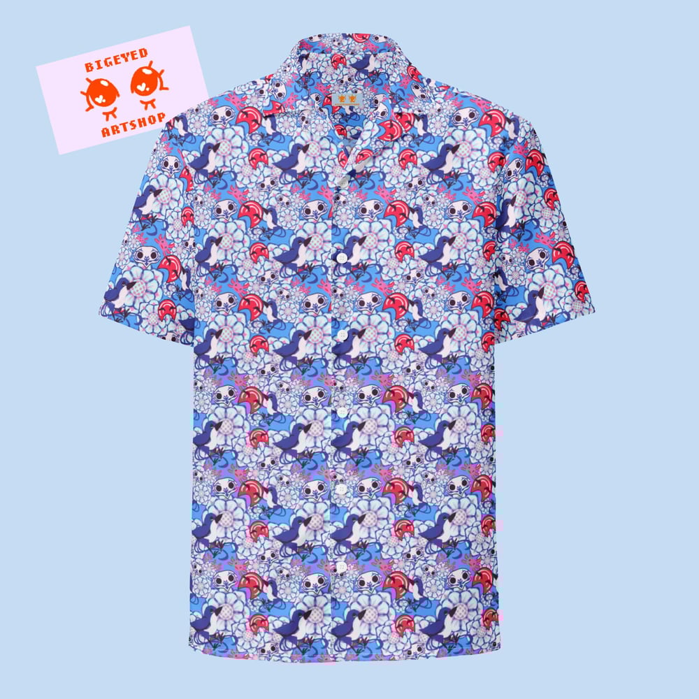 Image of Elpis Getaway Button Up Shirt (FFXIV)