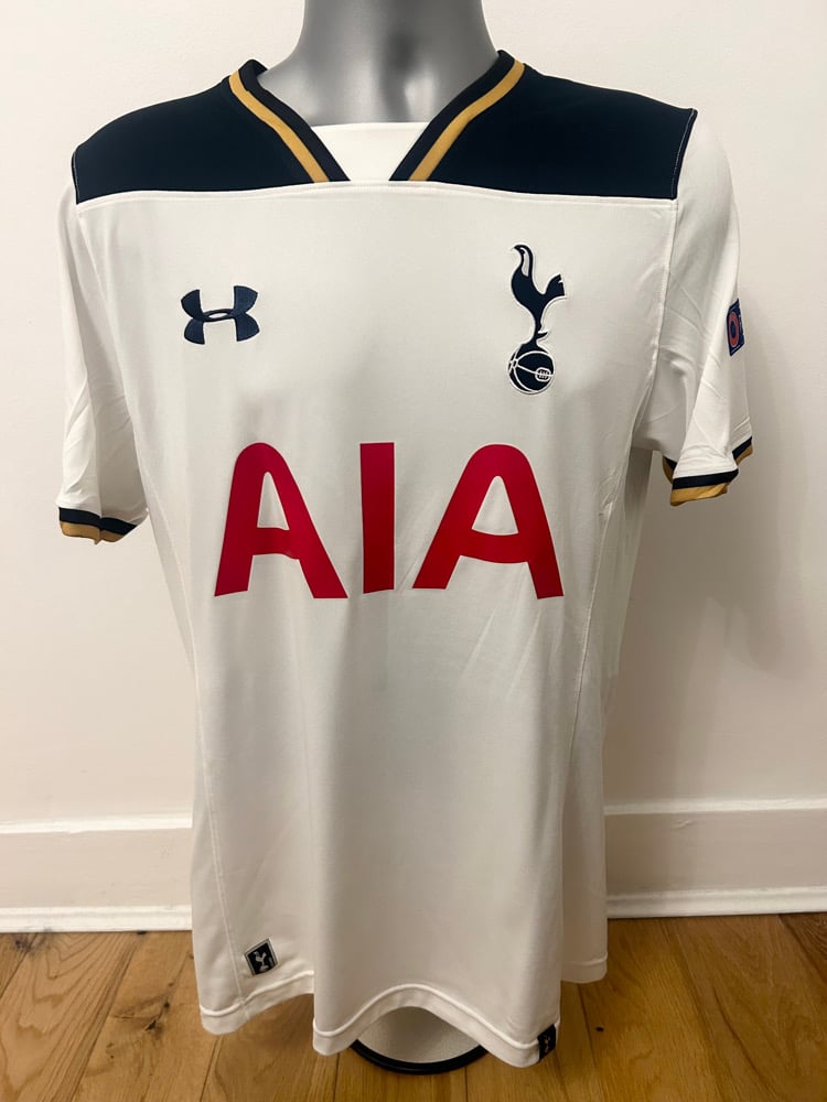 Image of Tottenham Hotspur “DELE 20” 2016/17 Home Shirt + UCL patches (M)