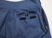 Image 4 of DENIM BLUE EXTRA-BAGGY TECH LIZARD PANTS