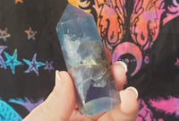 Image 4 of Blue Fluorite Point