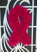 Breast Cancer Awareness Wreath