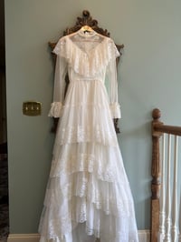 Image 2 of 1970s Immaculate Tiered Lace