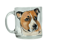 Image 4 of Hand Painted Glass Mug 